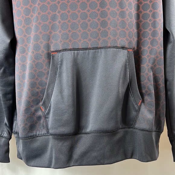 Fila XL Grey/Orange Hooded Sweatshirt - Picture 8 of 12